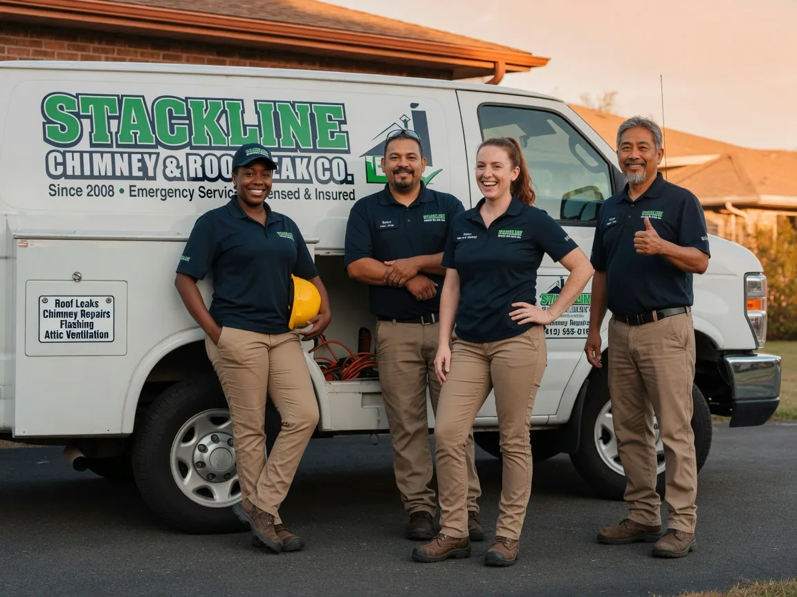 Chimney flashing repair company in East Spencer, NC